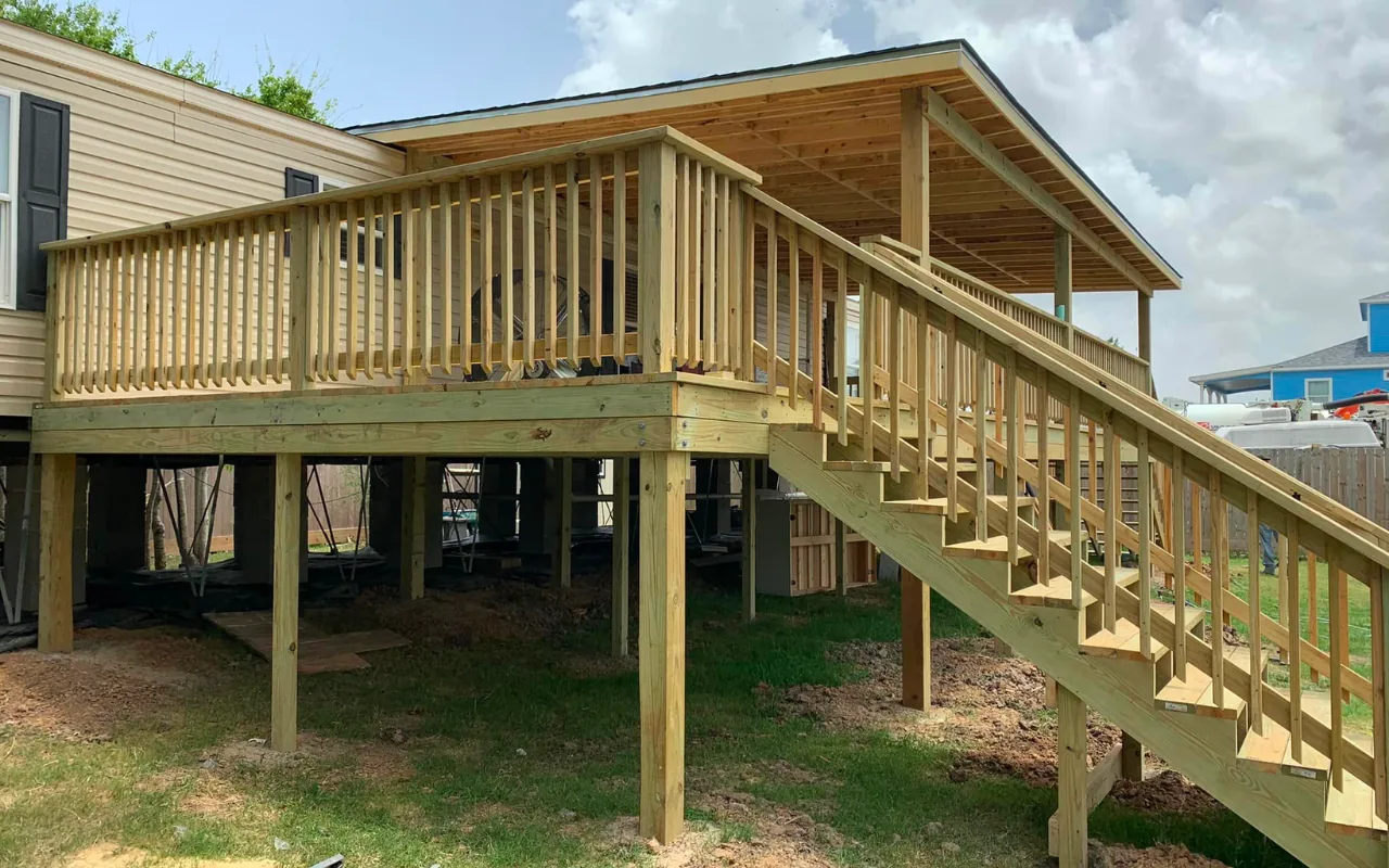 Deck Installation by Standard Fence in San Leon, TX